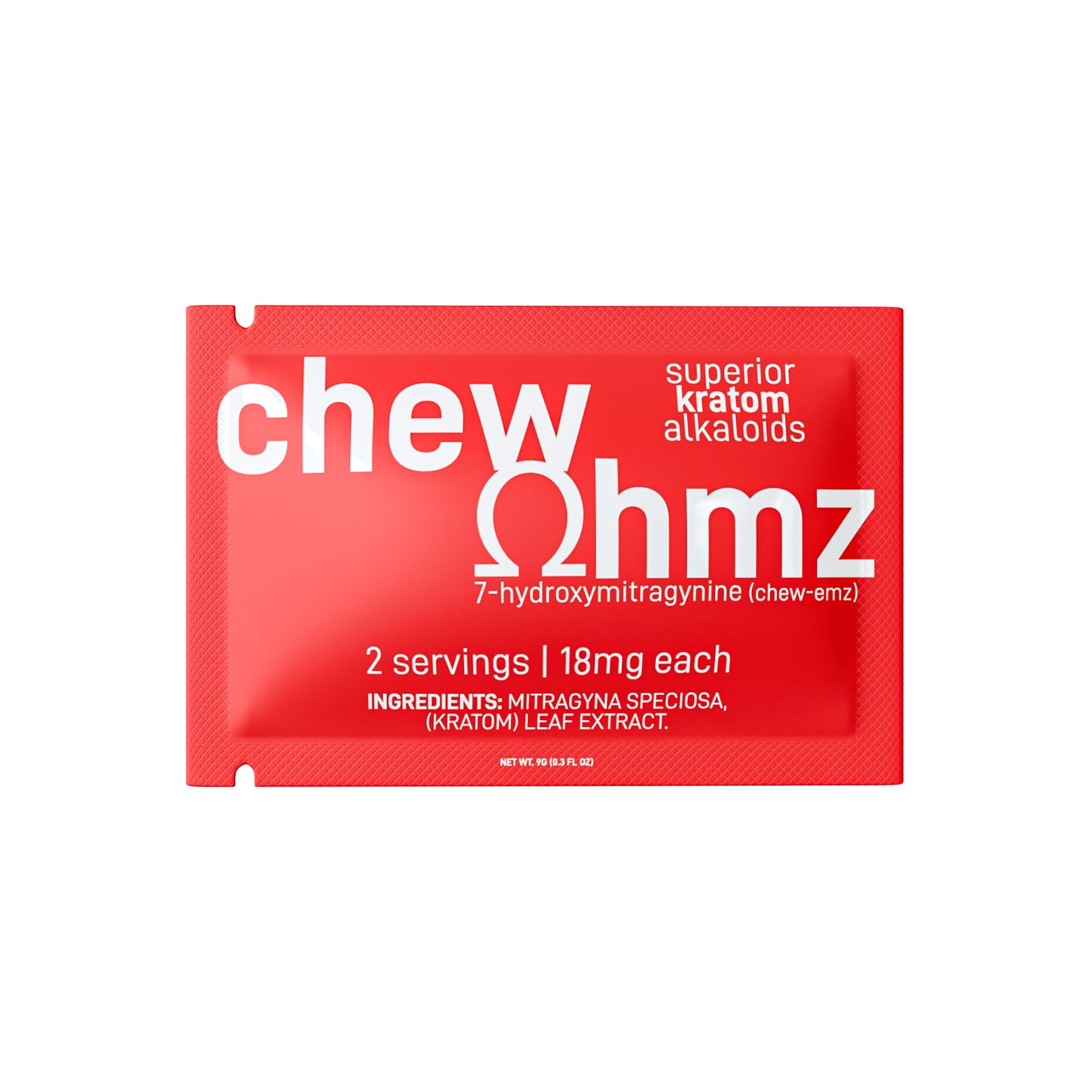 Chew Ohmz 36mg 7-Hydroxy Kratom Gummies