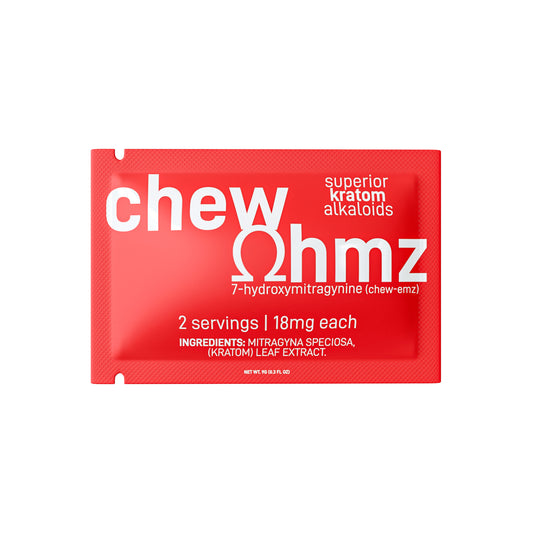 Chew Ohmz 36mg 7-Hydroxy Kratom Gummies