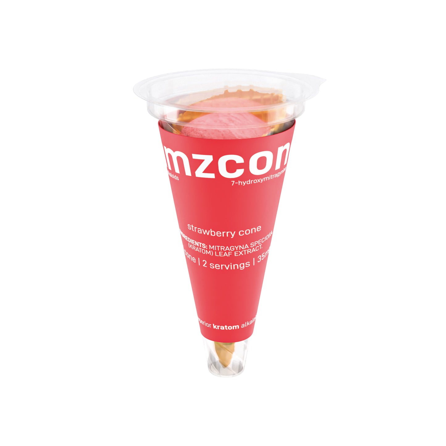 Ohmz Conez 35mg 7-Hydroxy Kratom Waffle Cone